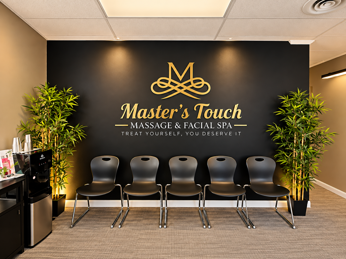 Master’s Touch spa lobby, future home of The Touch Boutique experience
